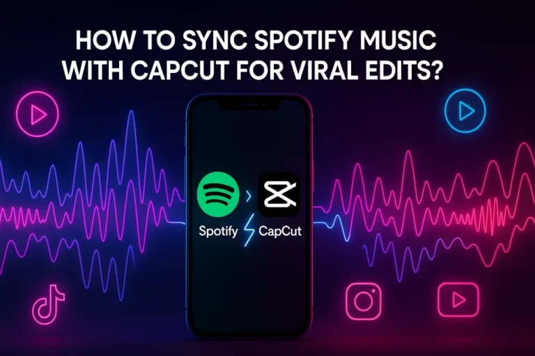 Sync Spotify Music with CapCut